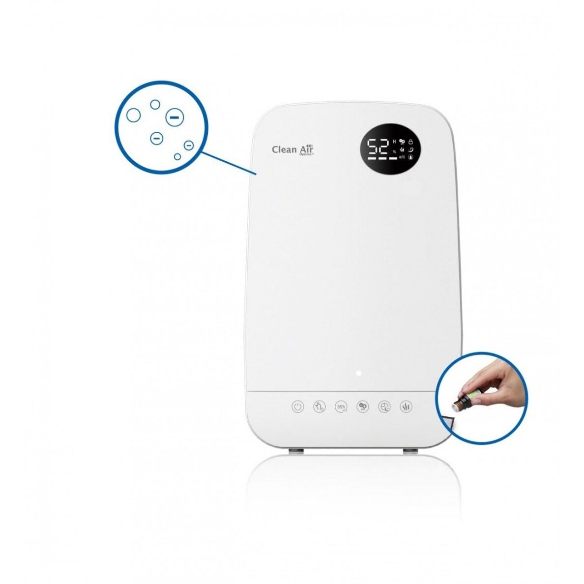 Oro drėkintuvas Clean Air CA-606W Oro drėkintuvas Clean Air CA-606W