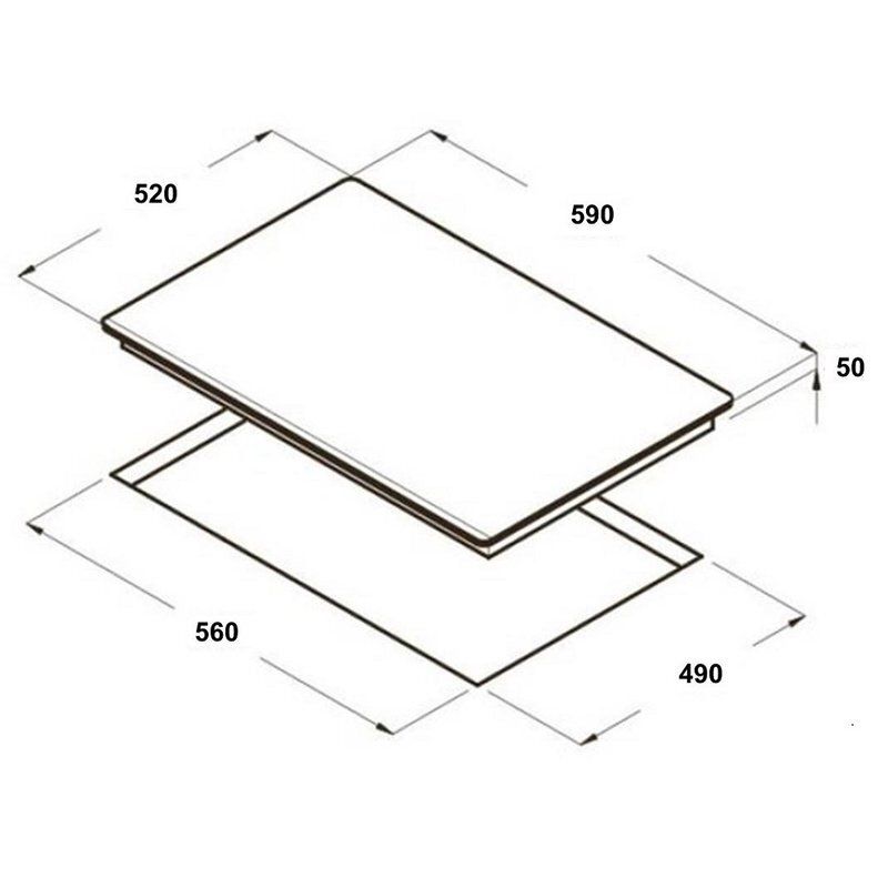 Indukcinė kaitlentė Vlano IB 6042