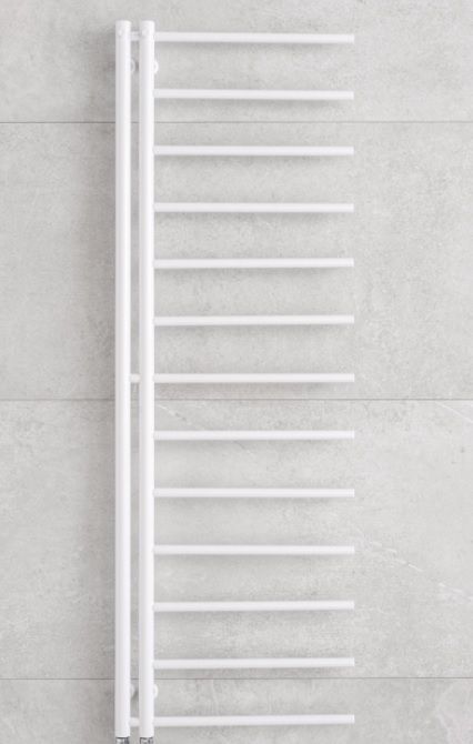 Rankšluosčių džiovintuvas PMH Apollo 50x150 cm, balta, dešinė, AP2W Rankšluosčių džiovintuvas PMH Apollo 50x150 cm, balta, dešinė, AP2W