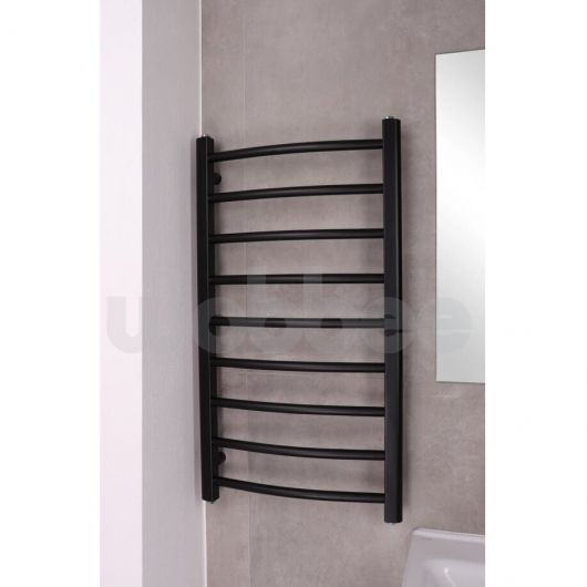 Rankšluosčių džiovintuvas WOBBEE BRYMBO 50x90 cm, juodas