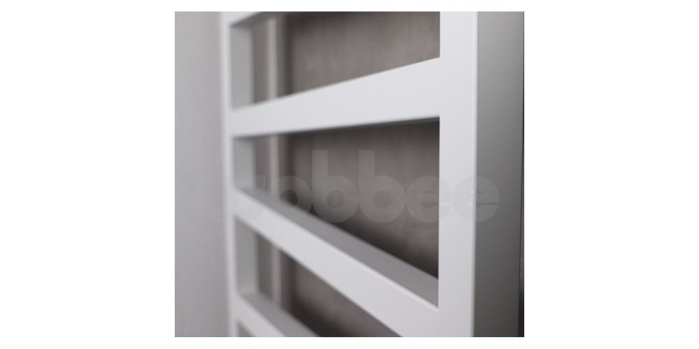 Elektrinis rankšluosčių džiovintuvas Wobbee Pentre 50x100 cm, kairinis, baltas Elektrinis rankšluosčių džiovintuvas Wobbee Pentre 50x100 cm, kairinis, baltas