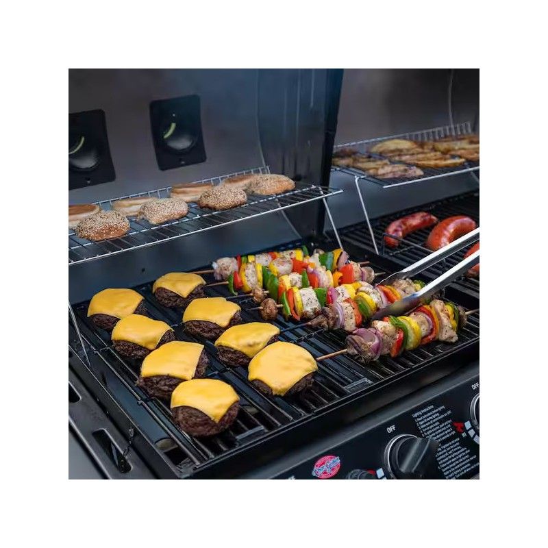 Anglinė-Dujinė kepsninė Char-Griller Double Play