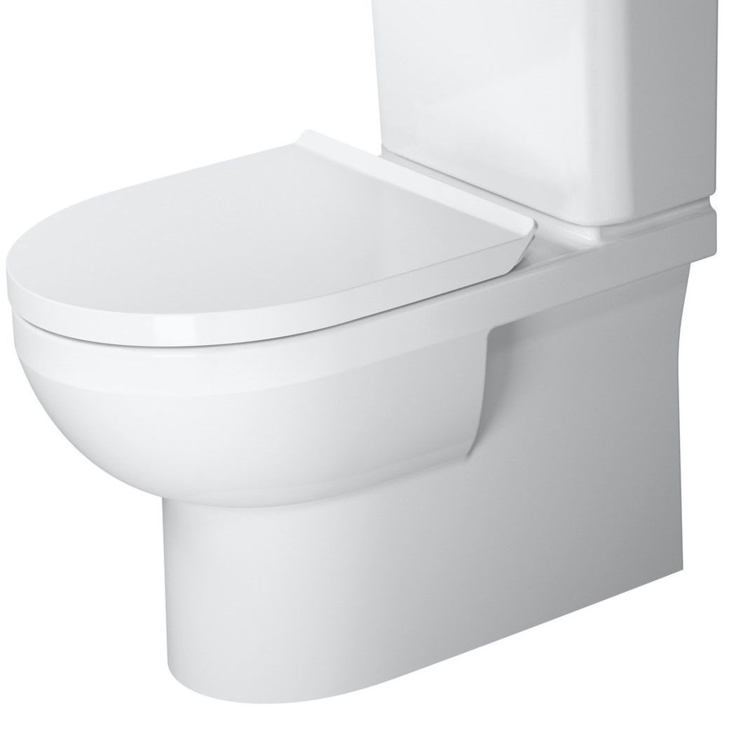 Pastatomas unitazas Duravit Durastyle Rimless, baltas, 2182090068