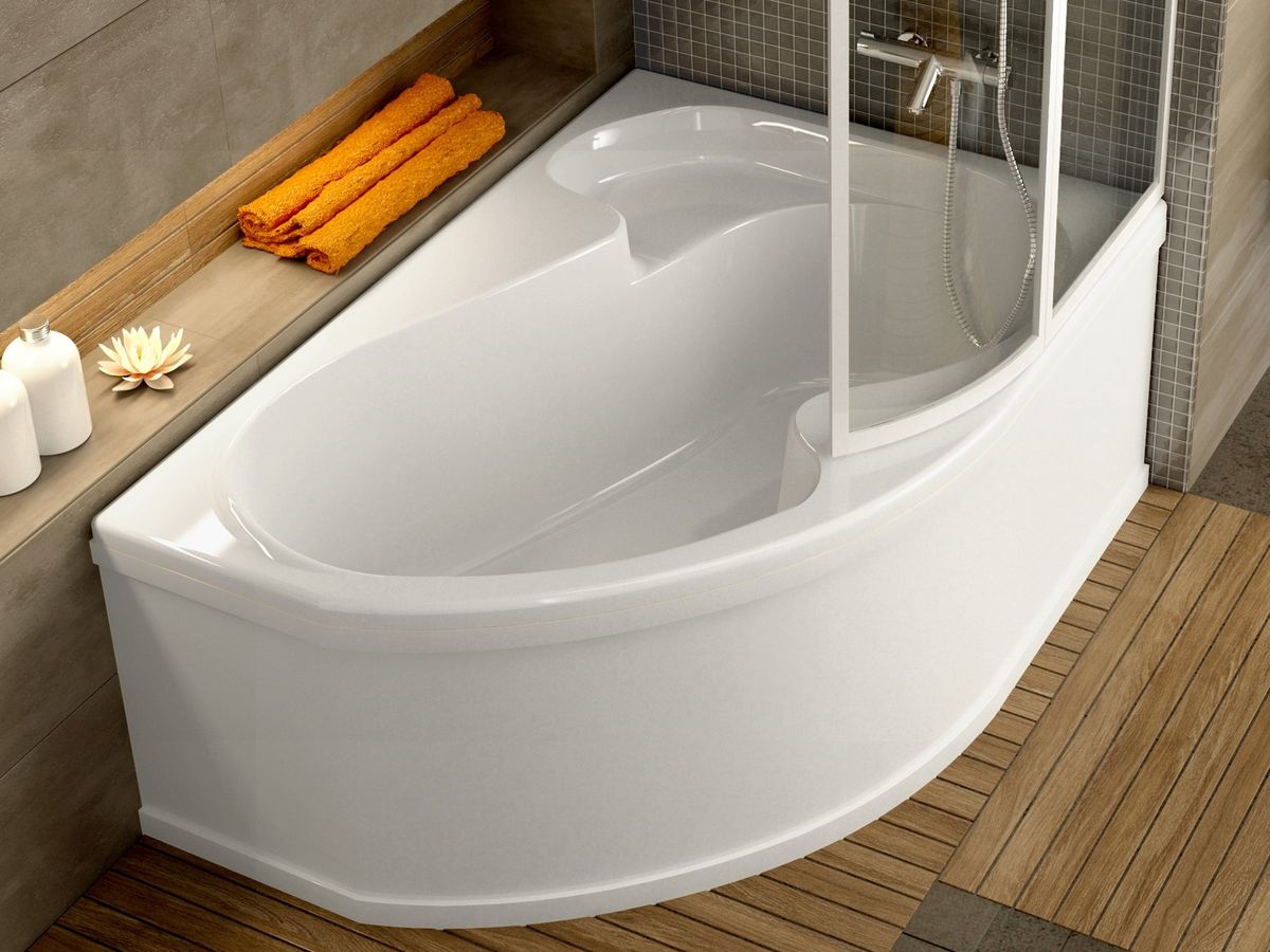 Uždengimas voniai A ROSA 140 L,R balta CZH1000A00