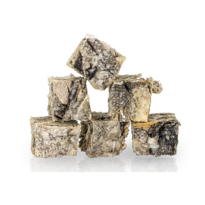KIDDOG 100% žuvies odos kubeliai 80g KIDDOG 100% žuvies odos kubeliai 80g