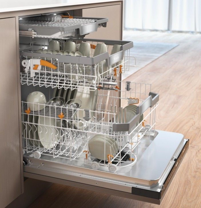 įmontuojama indaplovė Miele G 7760 SCVi AutoDos įmontuojama indaplovė Miele G 7760 SCVi AutoDos