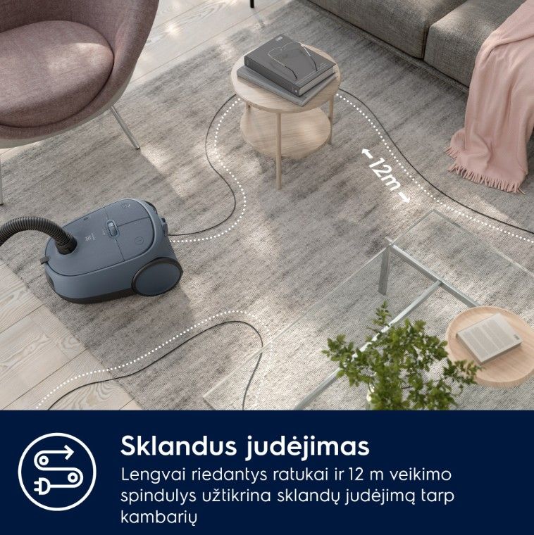 Dulkių siurblys Electrolux EB61C4DB Dulkių siurblys Electrolux EB61C4DB