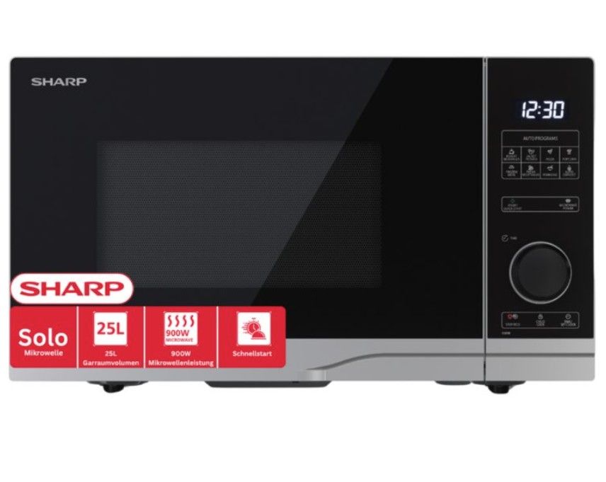 Mikrobangų krosnelė Sharp YC-PS254AE-S Mikrobangų krosnelė Sharp YC-PS254AE-S