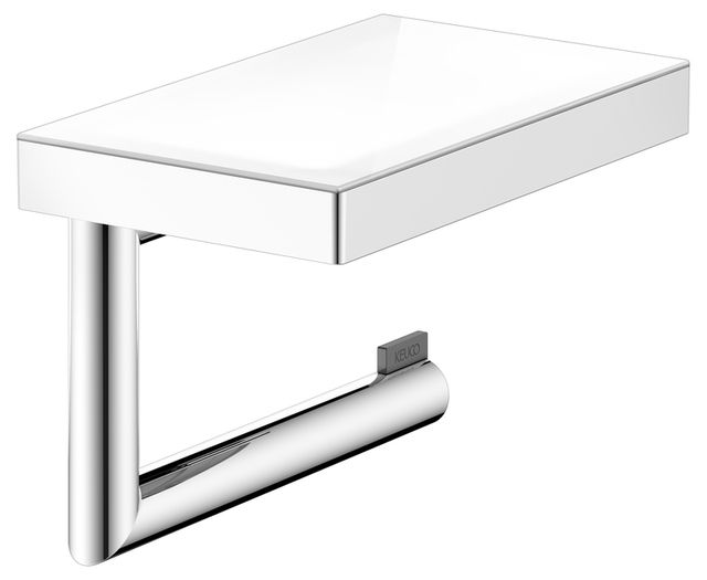 WC popieriaus laikiklis KEUCO REVA, chromas 12873019000 WC popieriaus laikiklis KEUCO REVA, chromas 12873019000