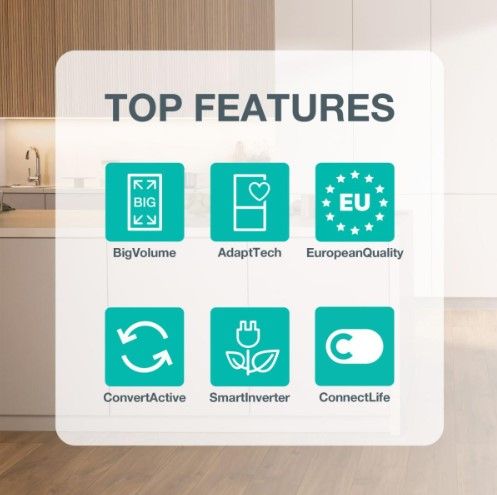 Šaldytuvas GORENJE NRKI619D61WFE Šaldytuvas GORENJE NRKI619D61WFE