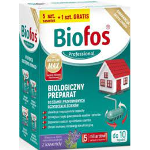 Bio piemonė sausiems ir lauko tualetams Biofos 5+1 vnt
