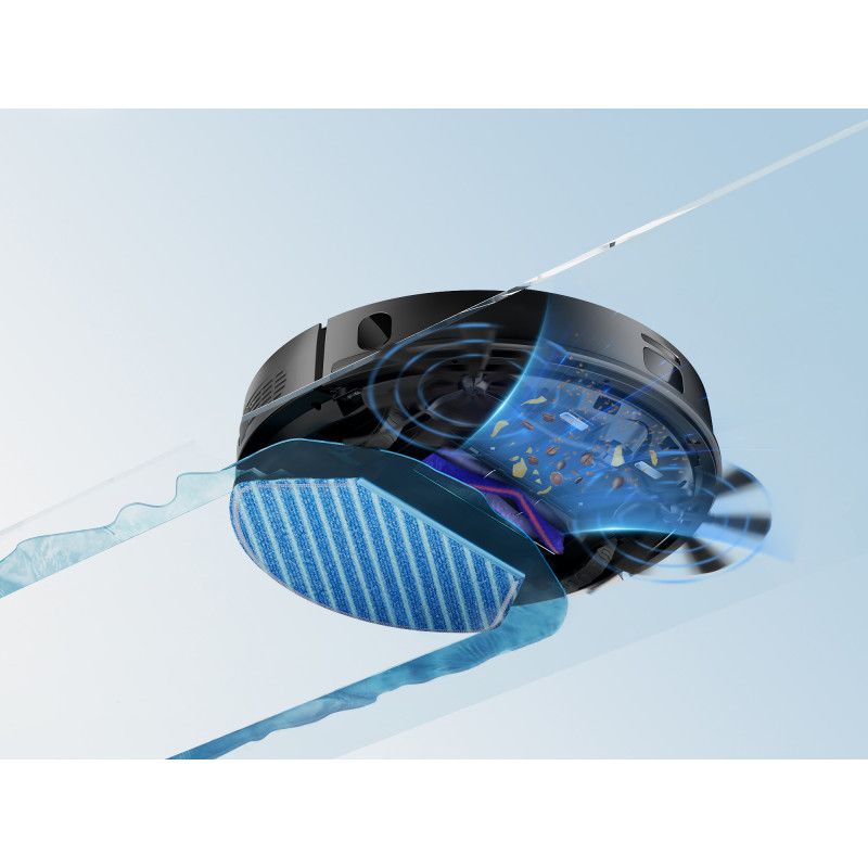 Robotas dulkių siurblys Midea M7 EVo, 441527, juodas+ DOVANA Akum. šluota Midea p5, balta Robotas dulkių siurblys Midea M7 EVo, 441527, juodas+ DOVANA Akum. šluota Midea p5, balta