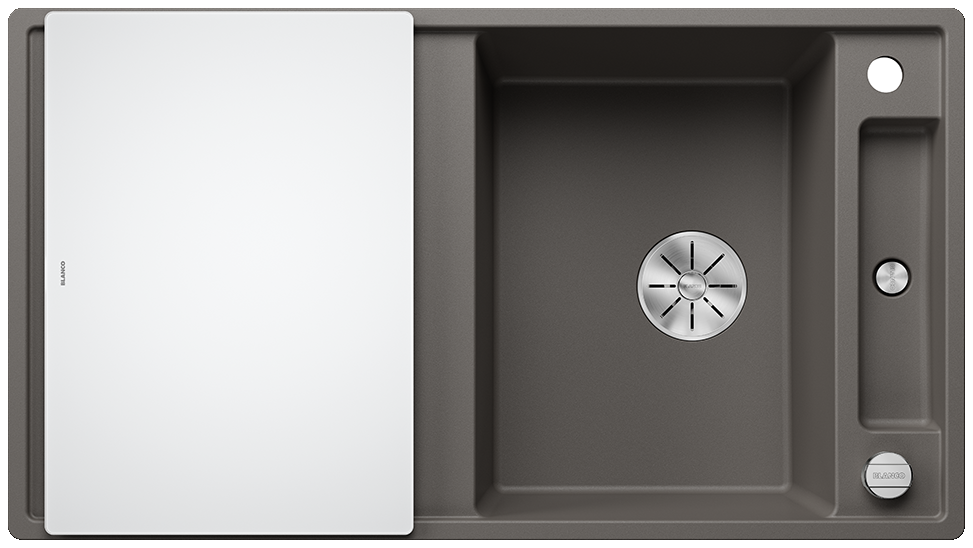Silgranitinė plautuvė BLANCO AXIA III 5 S SILG Pilka Z.GL InFino M.AF