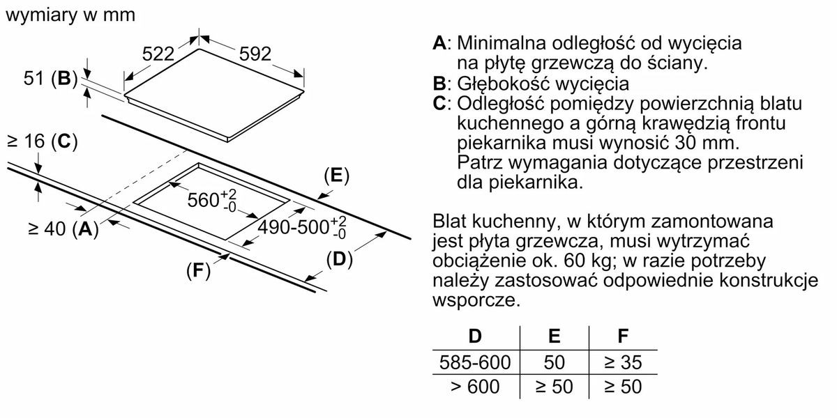 Kaitlentė Siemens ED631BSB5E Kaitlentė Siemens ED631BSB5E