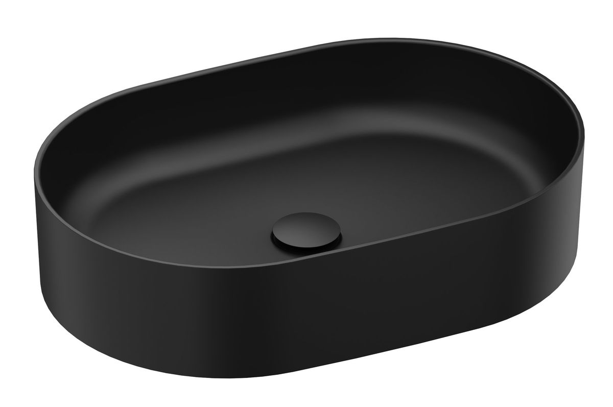 Keraminis praustuvas Ceramic O SLIM 550 juodas matinis, XJX0D155000
