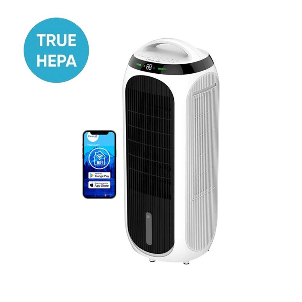 4in1 oro vėsintuvas, oro valytuvas, drėkintuvas ir ventiliatorius CA-106 Smart HEPA 16-00349