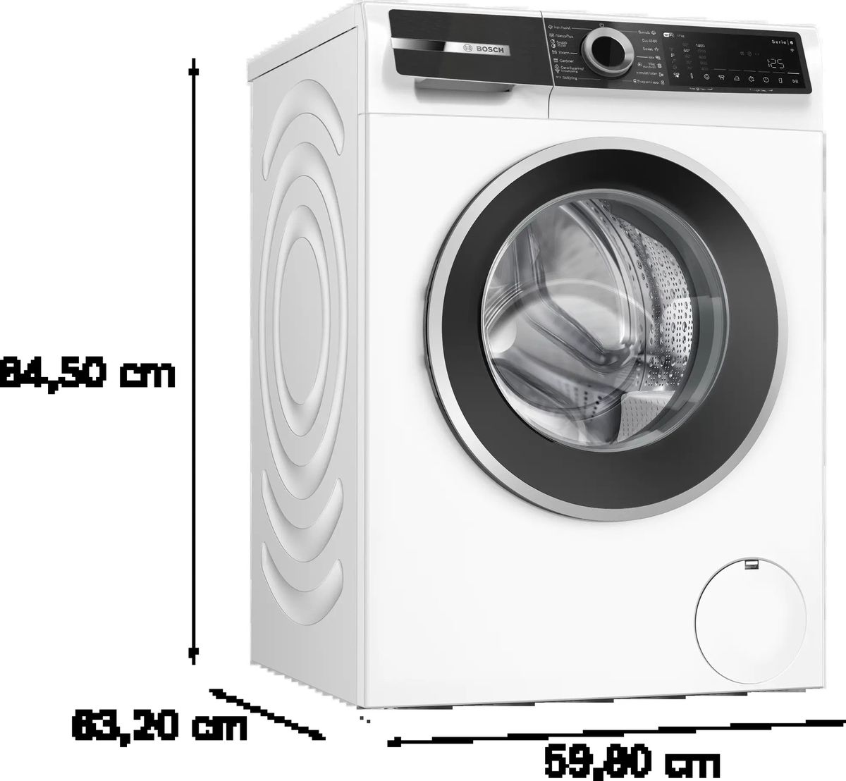 Skalbimo mašina Bosch Serija 6, WGK264ZLSN, 11 kg Skalbimo mašina Bosch Serija 6, WGK264ZLSN, 11 kg