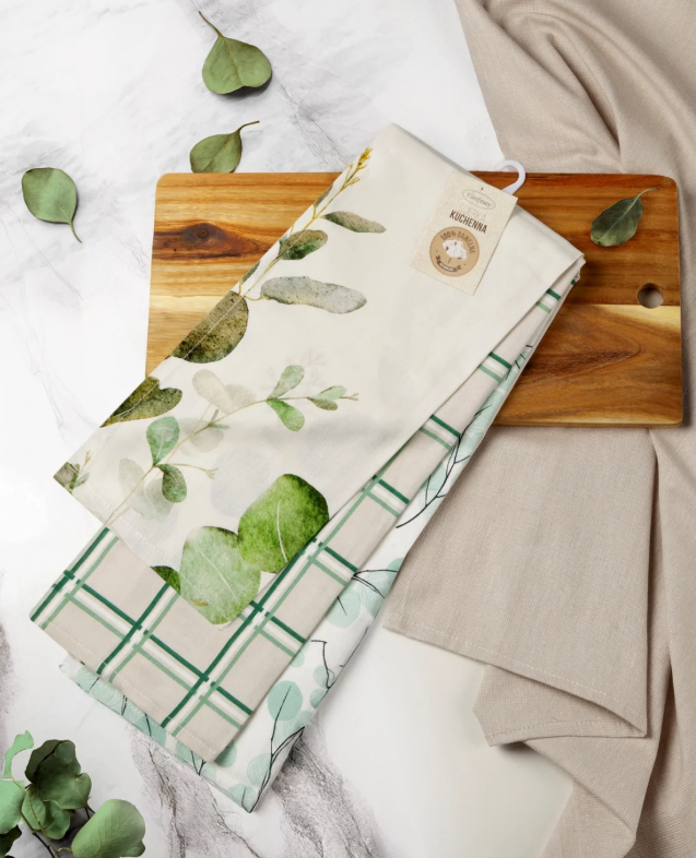 Virtuvinis rankšluosčio komplektas CLOVER, 50x75, 464754