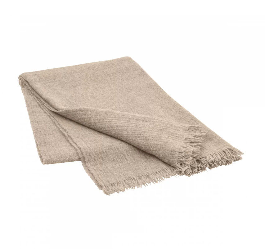 Pledas Blomus MERINO, 130x200cm, šviesios smėlio, 66524 Pledas Blomus MERINO, 130x200cm, šviesios smėlio, 66524