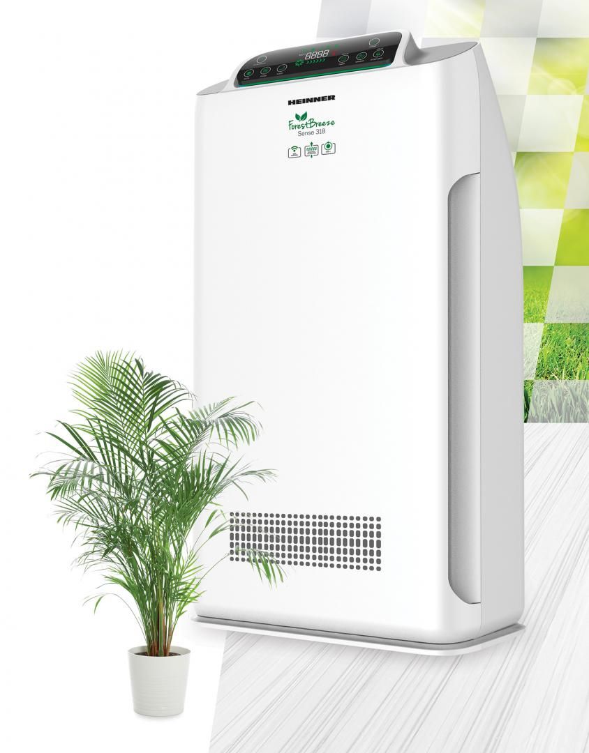 Oro valytuvas 80W 38m2 318m3/h HPA-318WIFI HEINNER Oro valytuvas 80W 38m2 318m3/h HPA-318WIFI HEINNER