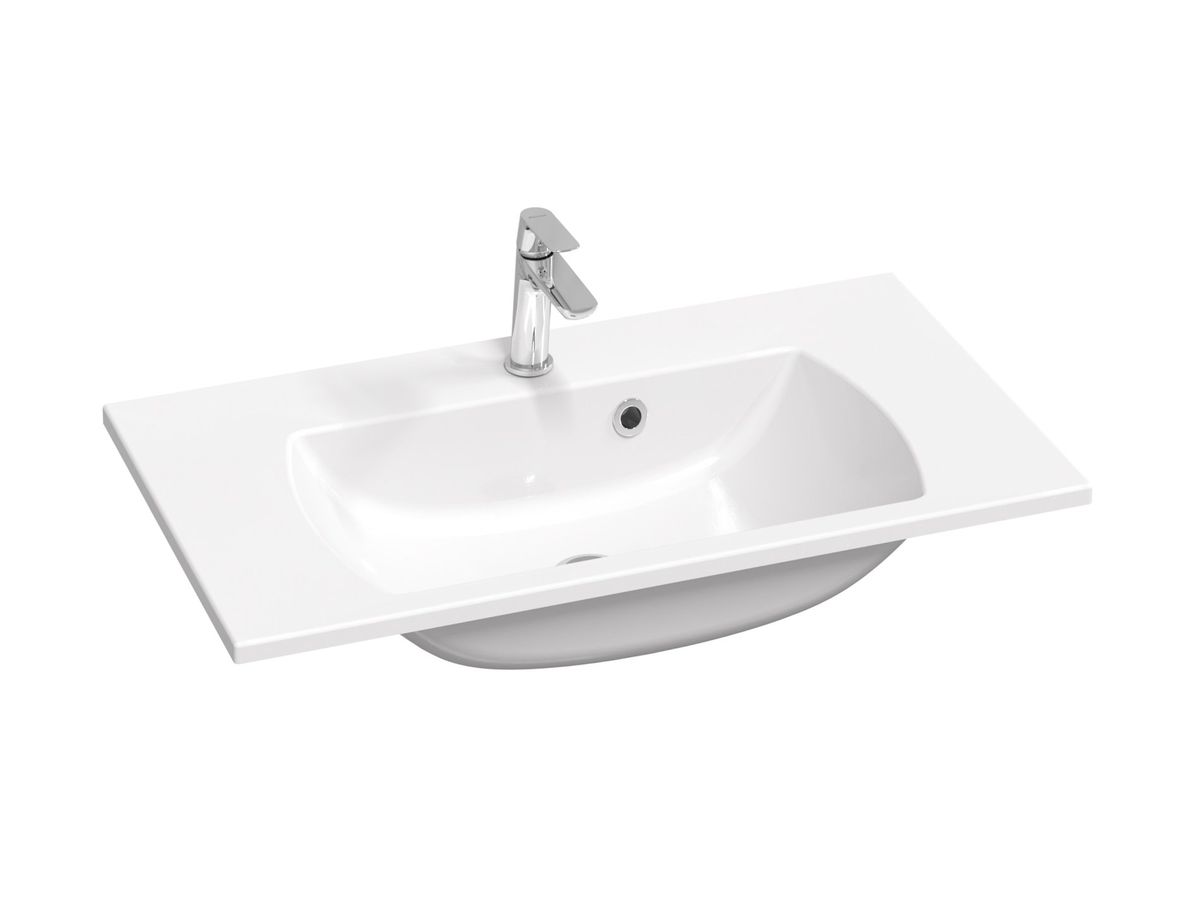 Praustuvas Classic II 800 Slim 800x450 mm, baltas, su skyle maišytuvui XJX01180001