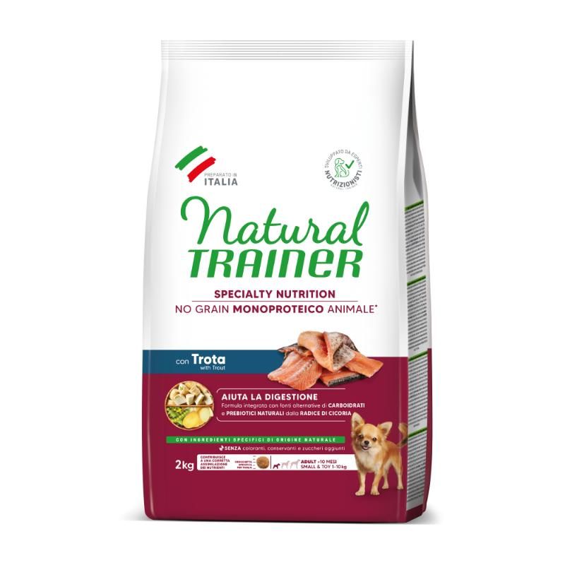 NT ADULT DOG SENSITIVE NO GRAIN Mini TROUT upėtakis 2kg (6) NT ADULT DOG SENSITIVE NO GRAIN Mini TROUT upėtakis 2kg (6)