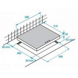 Stiklokeraminė kaitlentė Beko HIC64401