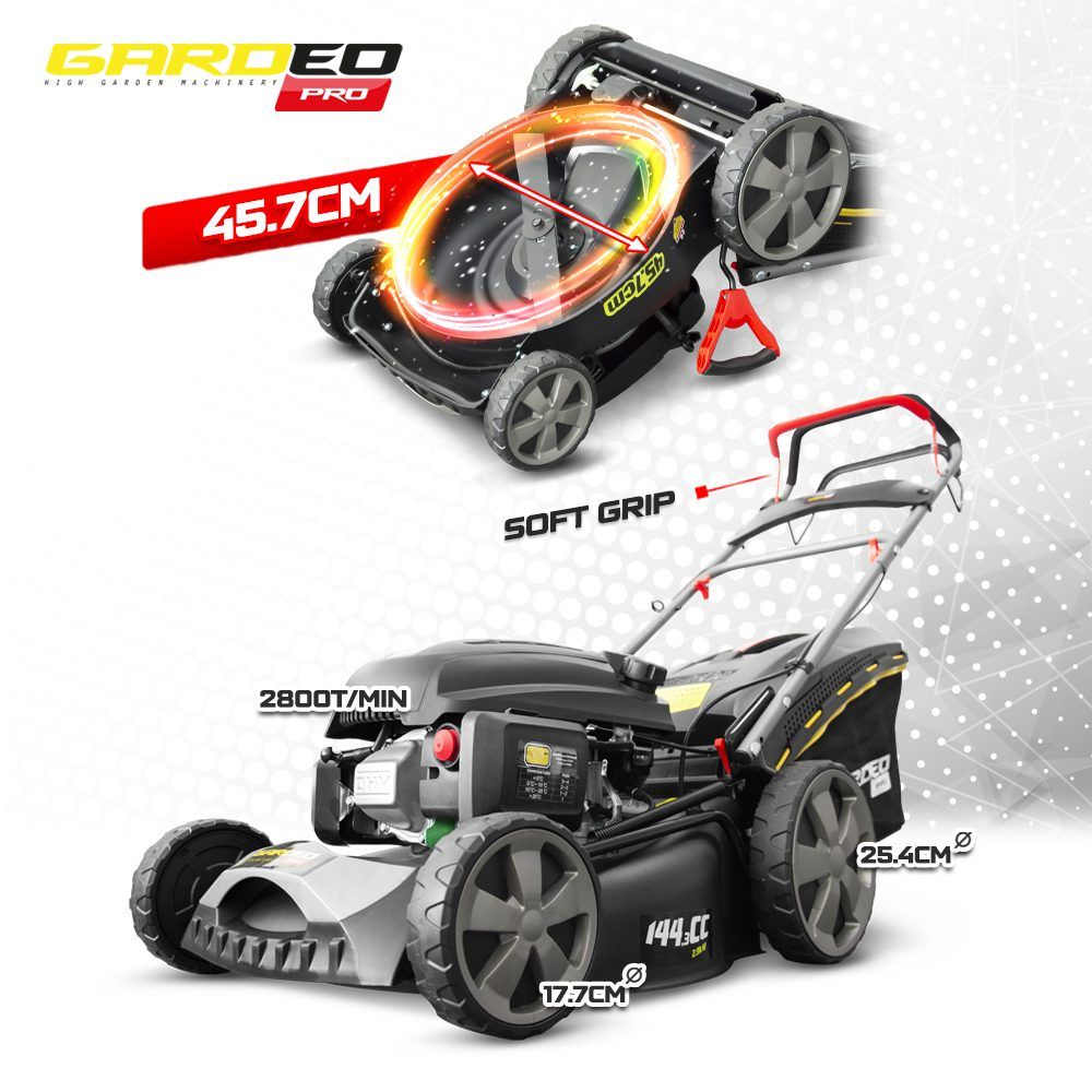 Benzininė vejapjovė GARDEO PRO, GTTAC46T144-24 Benzininė vejapjovė GARDEO PRO, GTTAC46T144-24