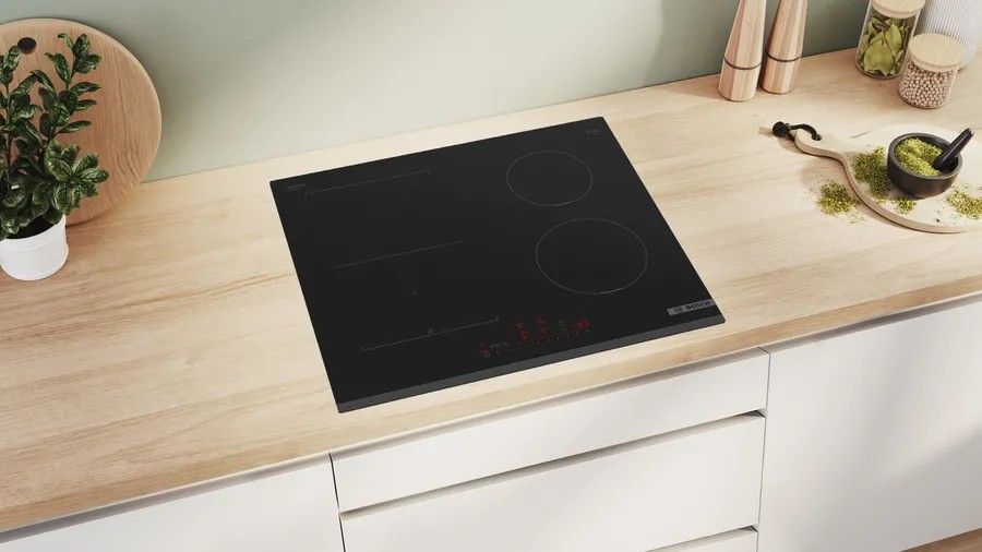 Įmontuojama indukcinė kaitlentė Bosch PVS631HC1E Įmontuojama indukcinė kaitlentė Bosch PVS631HC1E