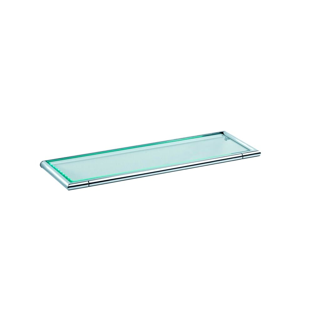 Stiklinė lentynėlė LAUFEN HALI 40 cm, chromas, H3851710040001 Stiklinė lentynėlė LAUFEN HALI 40 cm, chromas, H3851710040001