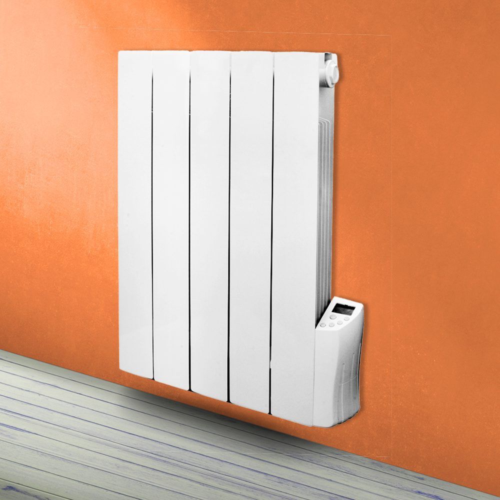 Sieninis šildytuvas Warmtech, 900 W, 5 šildymo elementai