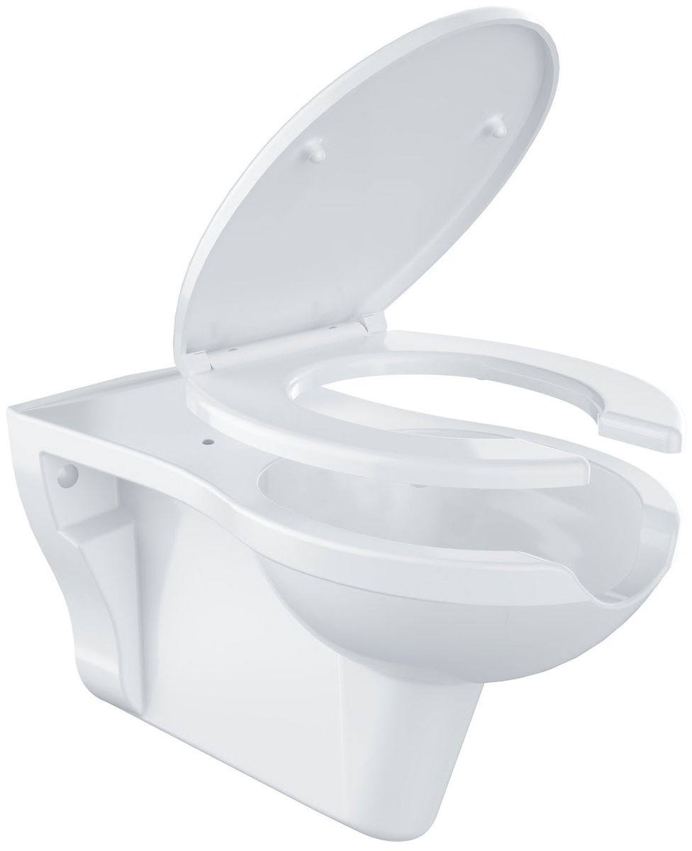 Pakabinamas ant sienos WC Ravak Safe Rim set, baltas, X01930 Pakabinamas ant sienos WC Ravak Safe Rim set, baltas, X01930