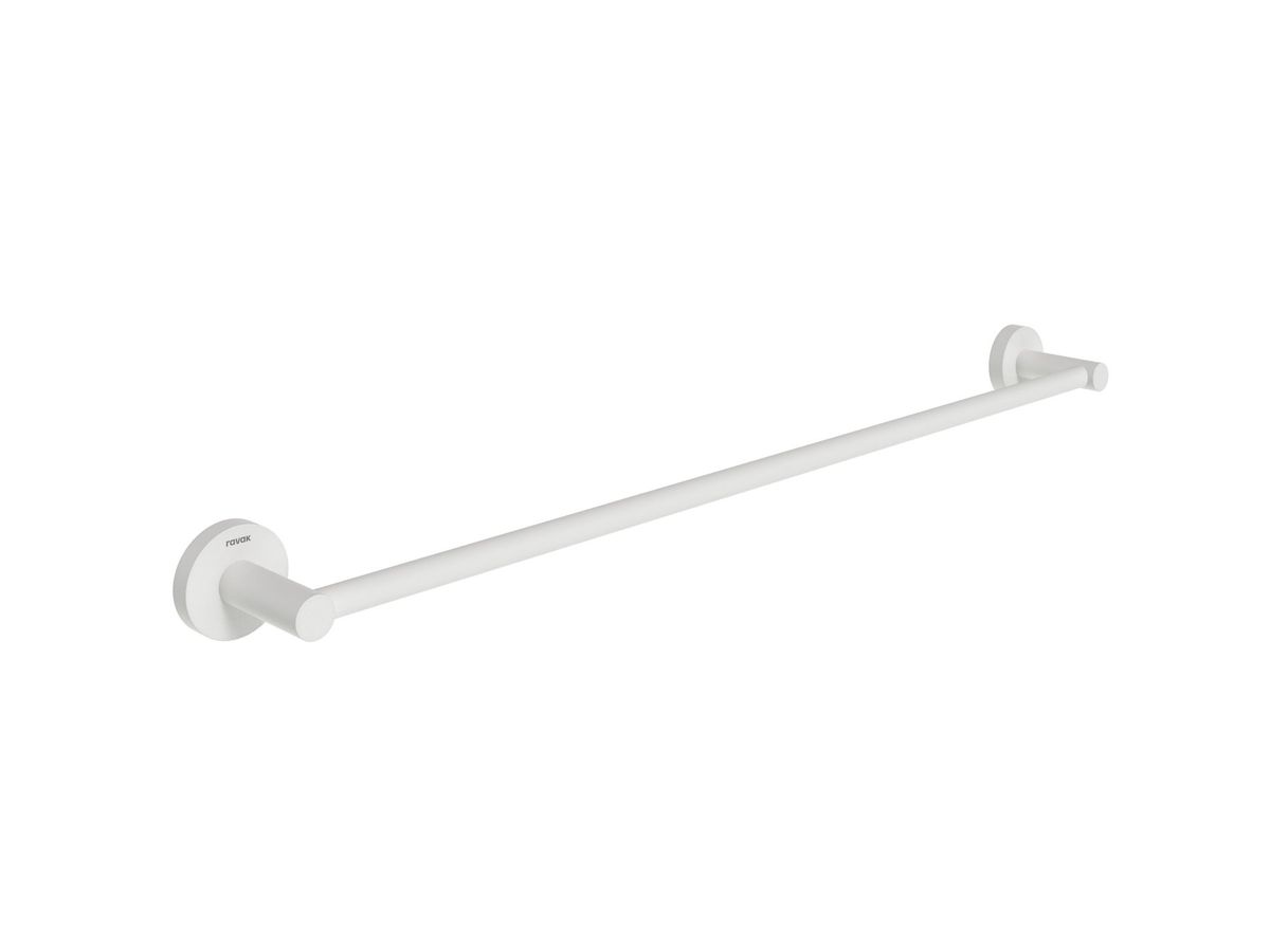 Rankšluosčių laikiklis 60 cm Ravak KN 311.10WHM, baltas matinis, X07P1316 Rankšluosčių laikiklis 60 cm Ravak KN 311.10WHM, baltas matinis, X07P1316