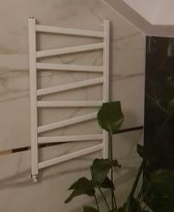 Rankšluosčių džiovintuvas Regnis Mix Kalipso 54x120 cm, balta matinė (struktūrinė)