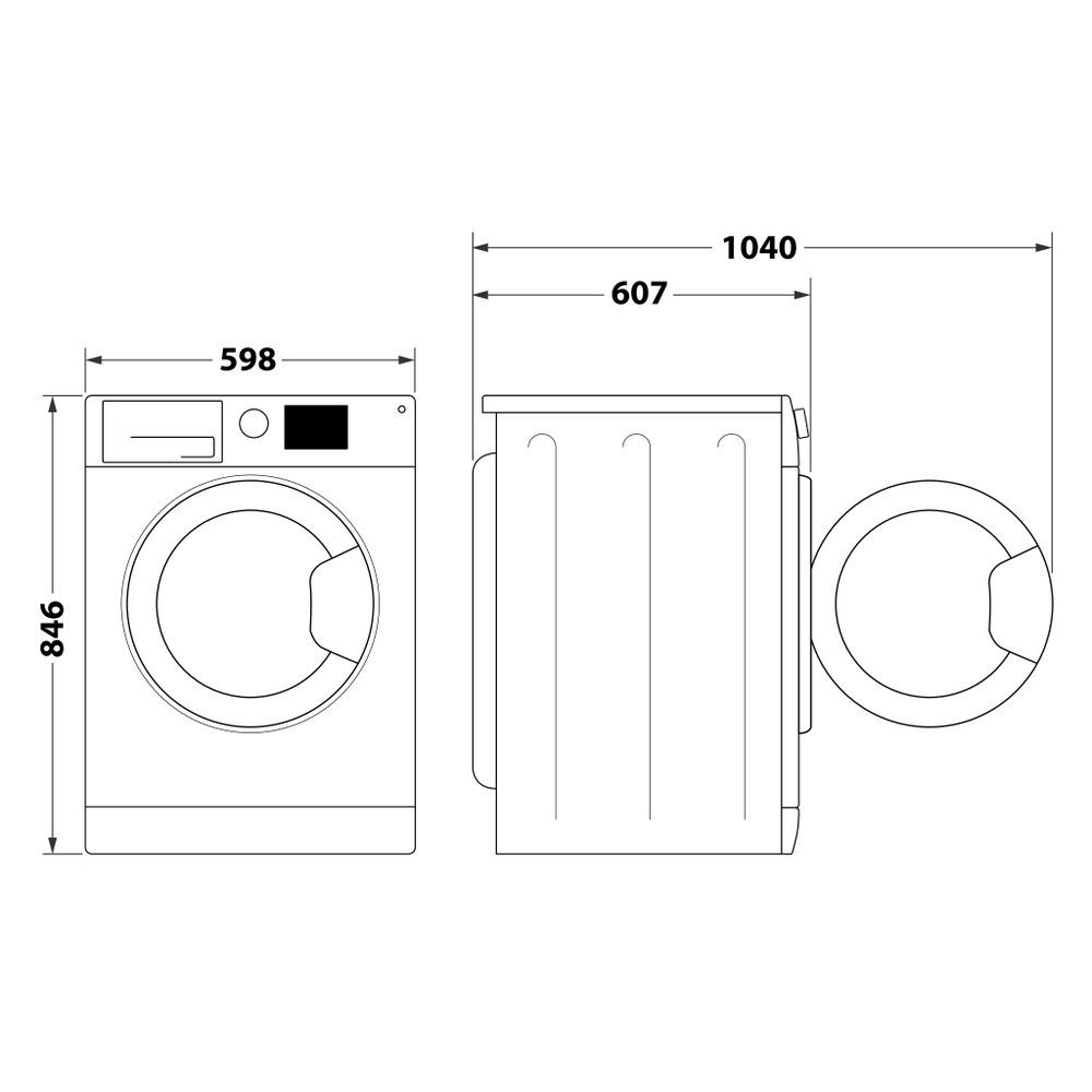 Džiovyklė su šilumos siurbliu Whirlpool WP C8 WBS EE