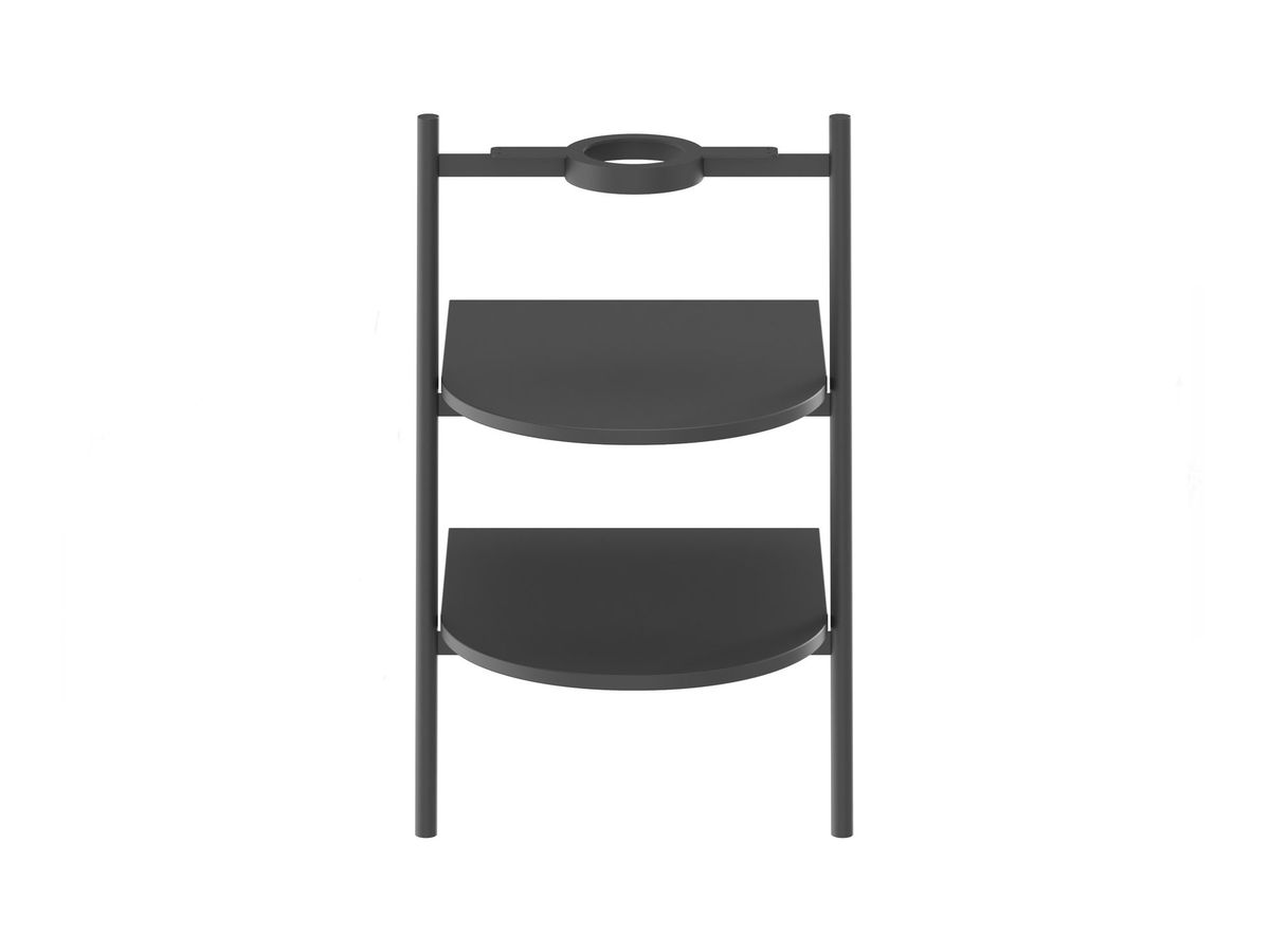 Spintelė po praustuvu Ravak CS Yard 40, matinė juoda, D80000D004