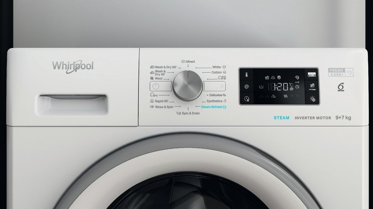 Skalbimo mašina Whirlpool FFWDB 976258 SV EE Skalbimo mašina Whirlpool FFWDB 976258 SV EE
