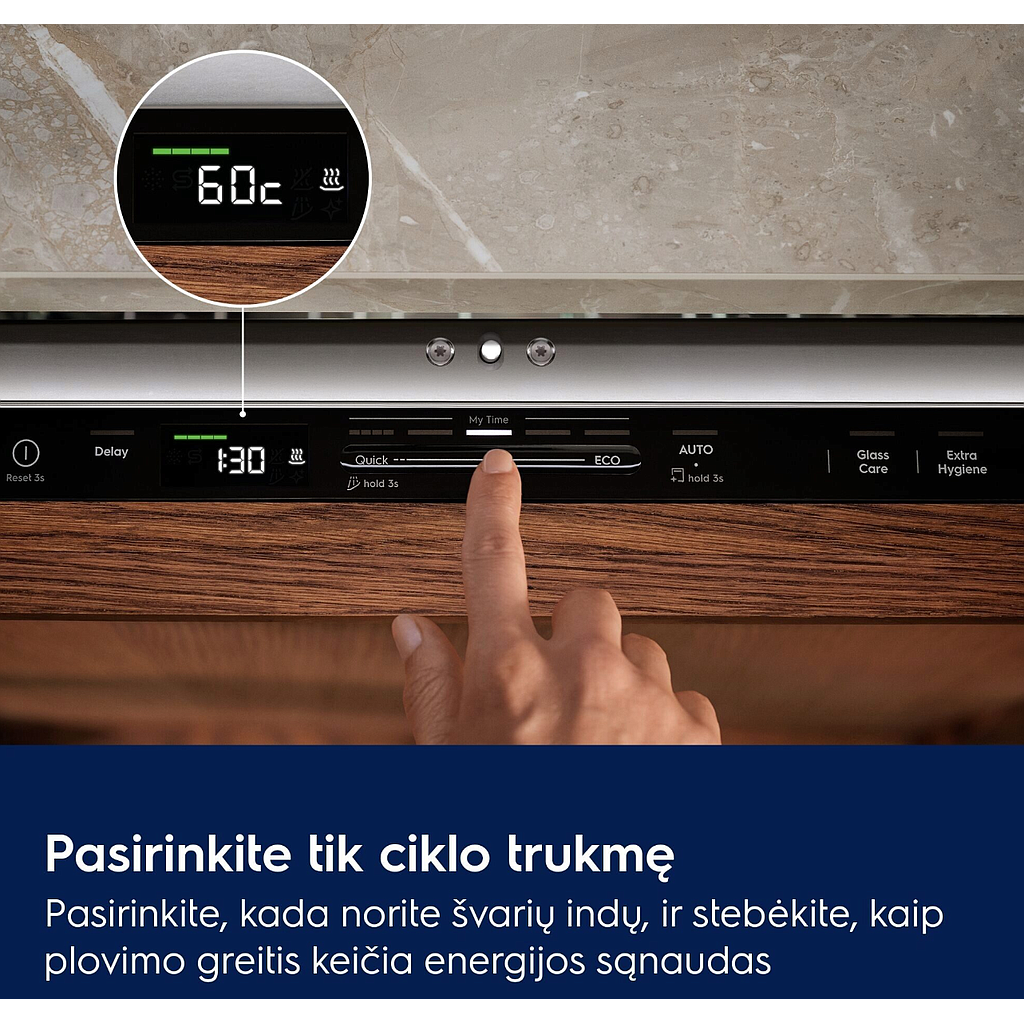 Indaplovė ELECTROLUX E62LD220S Indaplovė ELECTROLUX E62LD220S