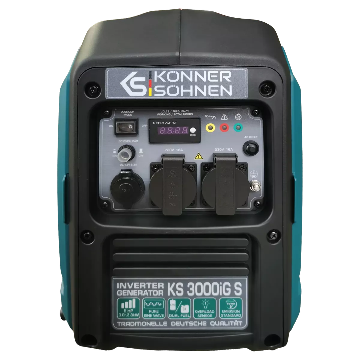 Inverterinis generatorius LPG/benzinas 3300 W KS 3000iG S KÖNNER & SÖHNEN Inverterinis generatorius LPG/benzinas 3300 W KS 3000iG S KÖNNER & SÖHNEN