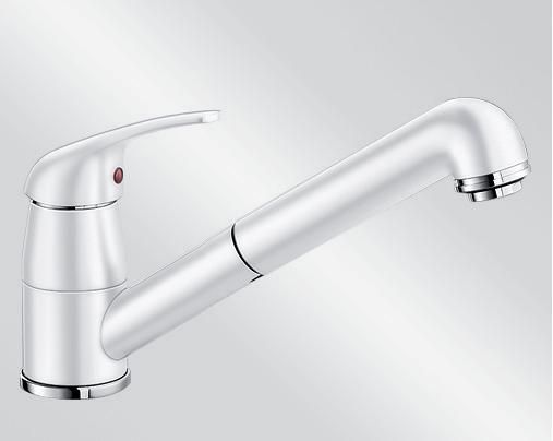 Plautuvės maišytuvas BLANCO DARAS-S Balta HD