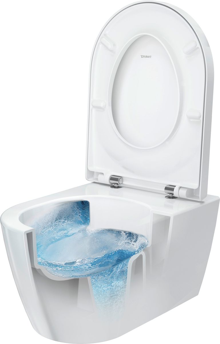 Pakabinamas klozetas Duravit hero edition su soft close dangčiu, baltas 490709AAA1 Pakabinamas klozetas Duravit hero edition su soft close dangčiu, baltas 490709AAA1