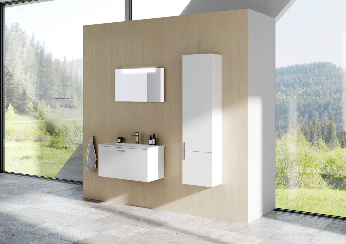 Aukšta spintelė Ravak SB Clear II 40 D aukšta spintelė balta X000001644