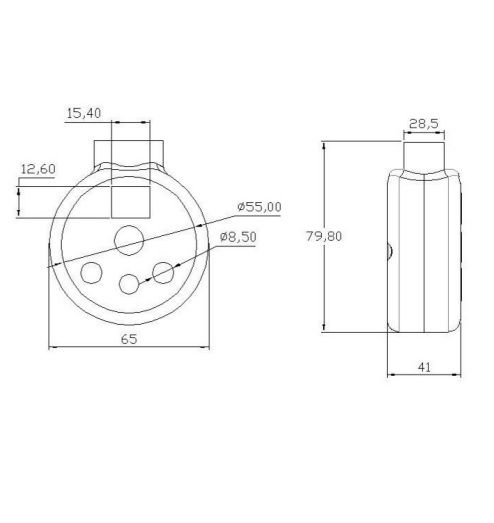 Tenas Ecoradco SUN DIGITAL 750 W baltas su laidu, ekranėliu, termostatu