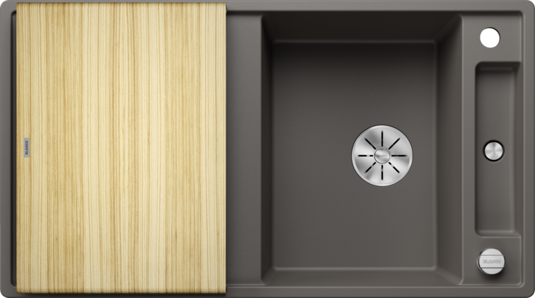 Silgranitinė plautuvė BLANCO AXIA III 5 S SILG Pilka Z.ES InFino M.AF