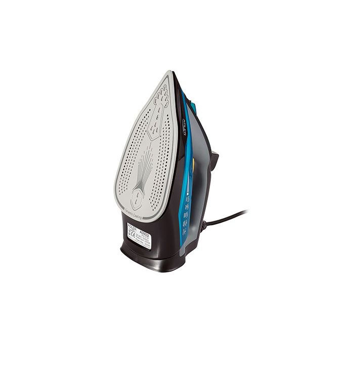 Adler | Iron | AD 5032 | Steam Iron | 3000 W | Water tank capacity 350 ml | Continuous steam 45 g/min | Steam boost performance 80 g/min | Blue/Grey Adler | Iron | AD 5032 | Steam Iron | 3000 W | Water tank capacity 350 ml | Continuous steam 45 g/min | Steam boost performance 80 g/min | Blue/Grey