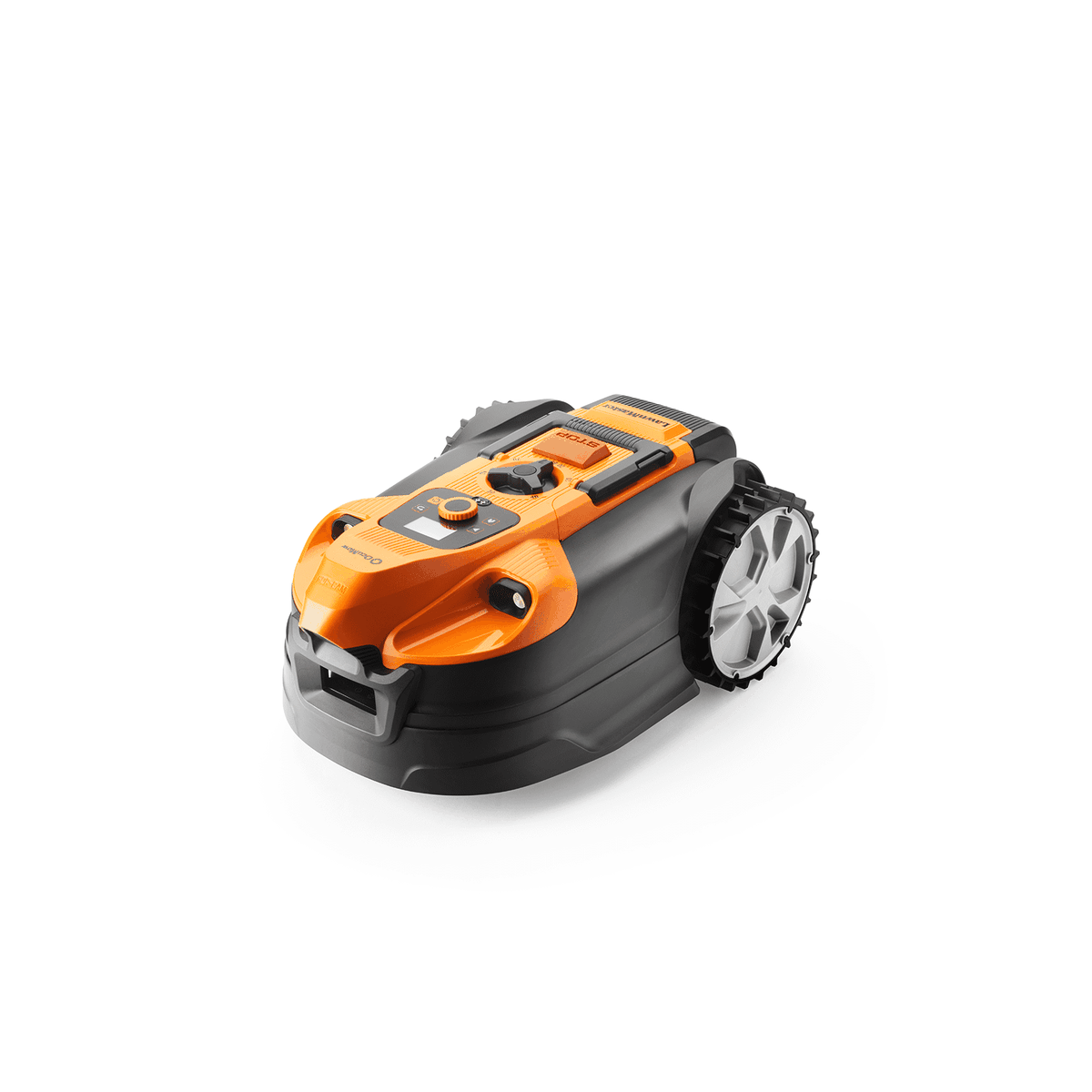 Belaidis vejos pjovimo robotas Lawnmaster su įkrovimo stotele, 27 V, 8.0 Ah, 800 m2 Belaidis vejos pjovimo robotas Lawnmaster su įkrovimo stotele, 27 V, 8.0 Ah, 800 m2