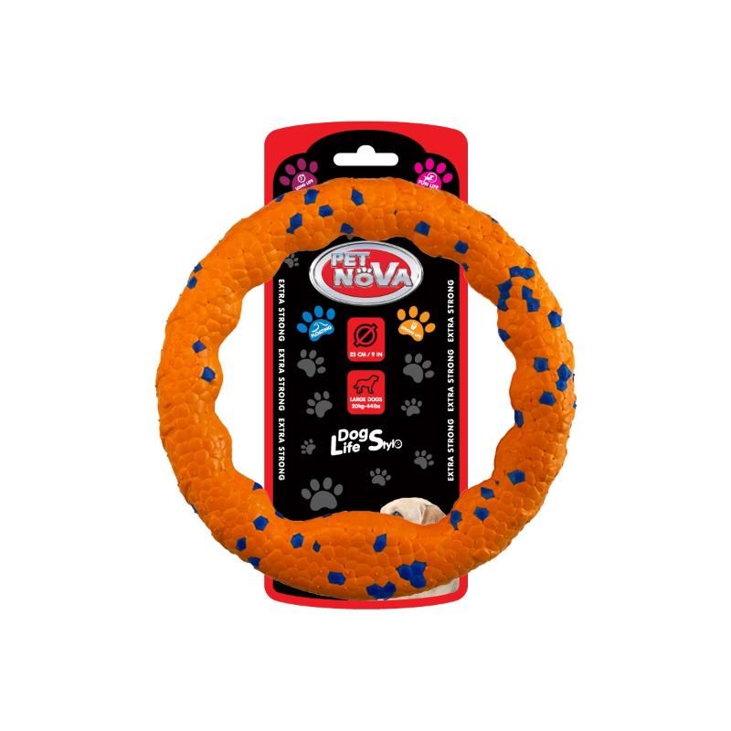 PET NOVA Strong kietas žiedas 23cm L (plūduriuoja), POLYRINGO-23-L