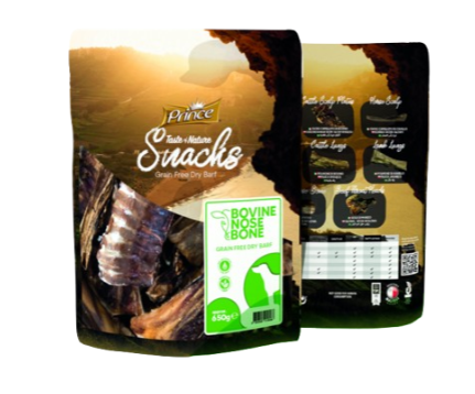 PRINCE skanėstai šunims Jaučio nosies kaulas 650g PRINCE skanėstai šunims Jaučio nosies kaulas 650g