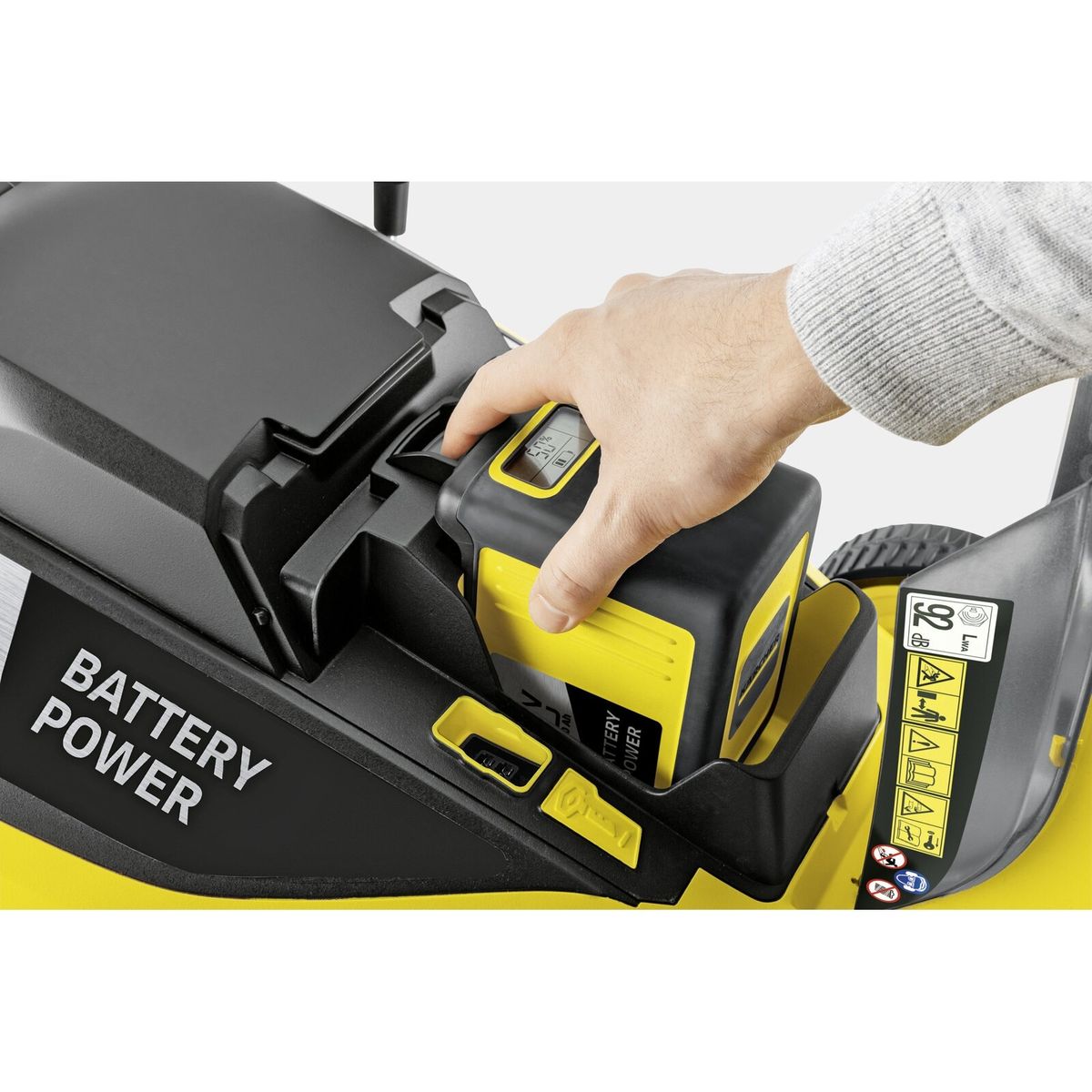 Akumuliatorinė vejapjovė Kärcher LMO 36-46 Battery Set, 1.444-470.0