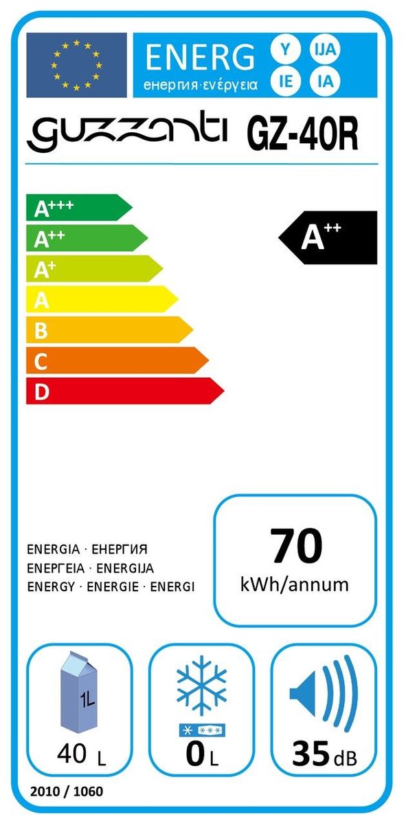 Automobilinis šaldytuvas Guzzanti GZ-40R